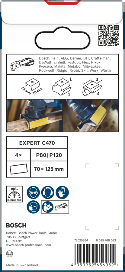 PRO AUZ 70 G 輪廓砂磨底板