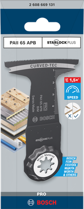 Bosch 65 APB 多功能工具刀片 65×55 毫米.