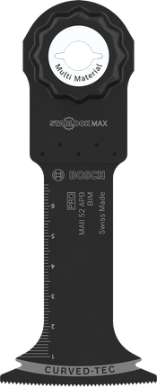 Bosch MAII 52 APB 多功能工具刀片，寬度為 52 mm。.