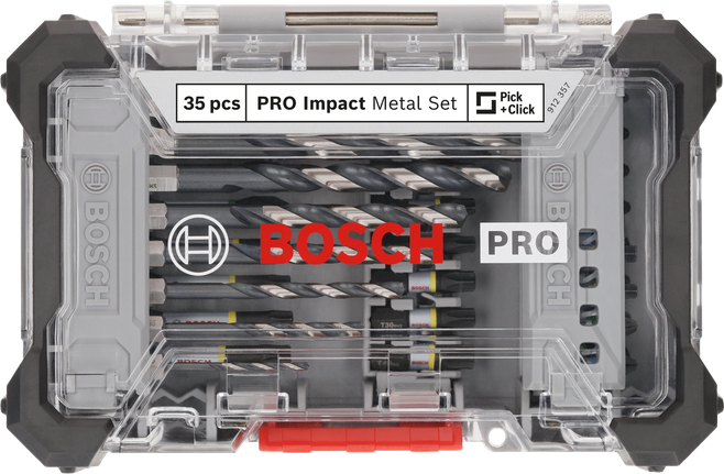 Bosch PRO Impact 金屬套裝 35 件.