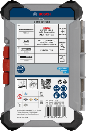 Bosch PRO Impact 混合套裝 20 件.