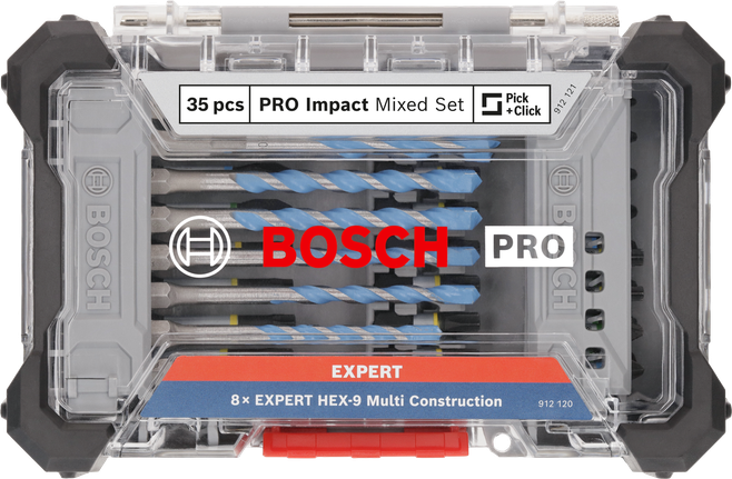 Bosch PRO Impact 混合套裝 35 件.