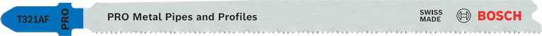 Bosch PRO 金屬管道和型材 T321AF 曲線鋸刀片。.