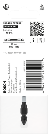 Bosch雙頭 PH2 65 公釐鑽頭.