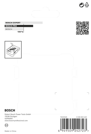 Bosch PRO Box-in-Box 配件包裝。.