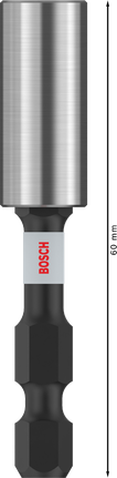 Bosch標準衝擊批頭夾頭 60 公釐六角柄.
