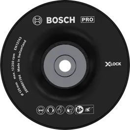 適用於角磨機的Bosch PRO Backing Pad Hard 125 毫米。.