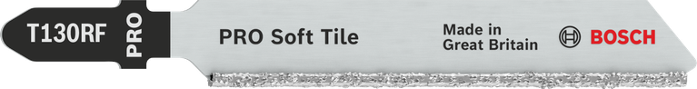 PRO Soft Tile T130RF 線鋸片,83 mm,2 件 Bosch PRO Soft Tile T130RF 拼圖鋸刀片,用於瓷磚切割。.