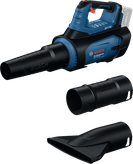 BoschGBL 18V-800 無線鼓風機，附噴嘴配件。