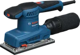 Bosch 20-18 帶灰塵過濾器的軌道砂光機。