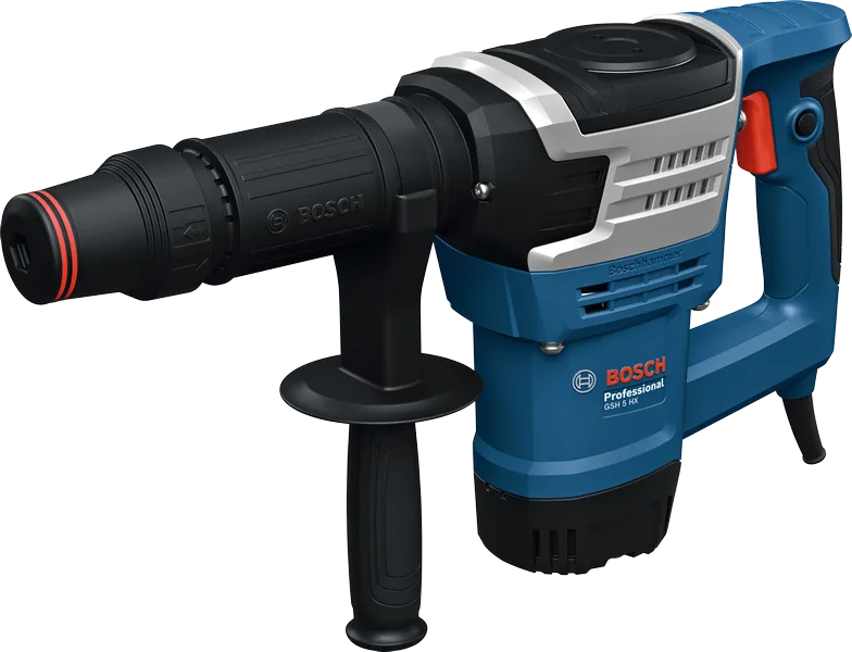 BoschGSH 5 HX 破碎鎚，附六角鑿子。.