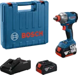 Bosch 18V-285 衝擊起子套裝，配有盒子、電池和充電器。.