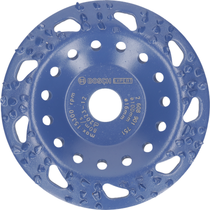 Bosch多材質粗斜磨頭 100 mm。.