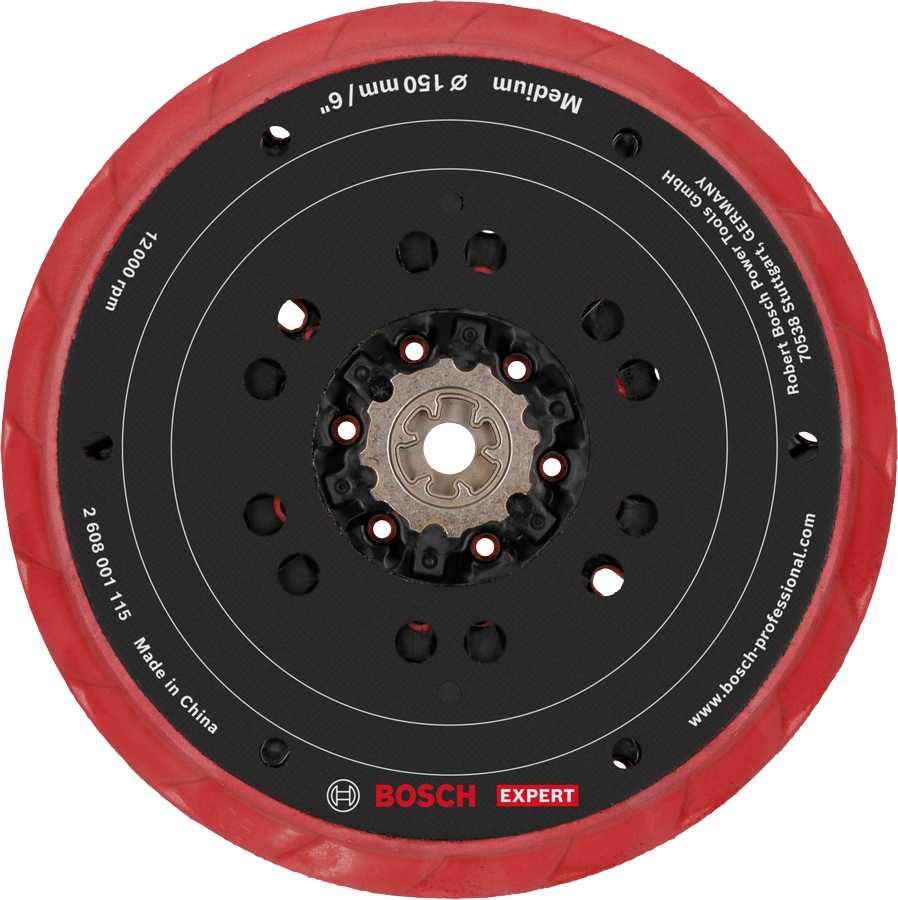Bosch多孔打磨墊 150 毫米，中號。.