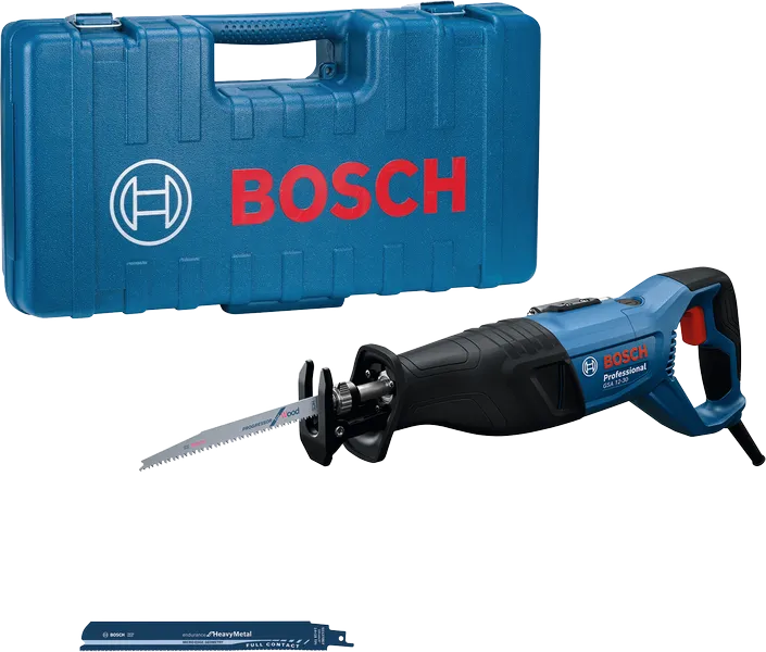 Bosch 12-30 往復鋸，附盒子和刀片。