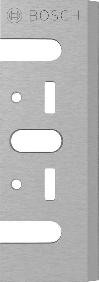 Bosch PRO 刨刀 82 x 29 x 3 毫米，可實現平滑切割。.