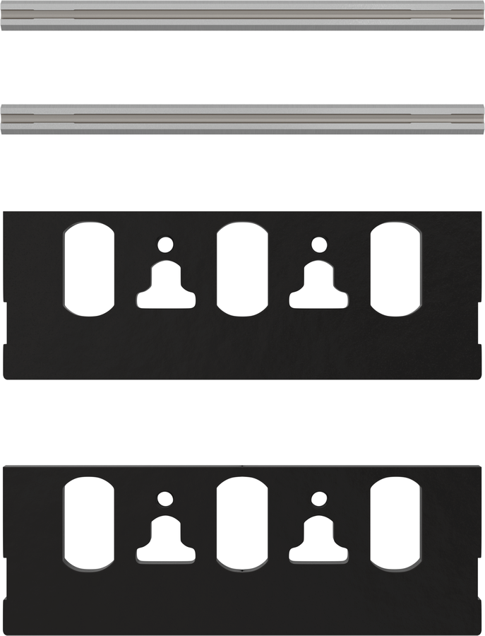 Bosch PRO 刨刀套裝 4 件，可進行精確刨削。.