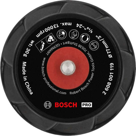 PRO 砂磨墊 Bosch PRO 砂磨墊 77 毫米,中等鉤環。.