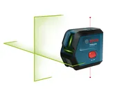 Bosch 15-12 XG 組合雷射調平工具，綠線。