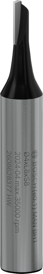 Bosch PRO 路由器直鑽頭，一個 4x8 毫米槽。.