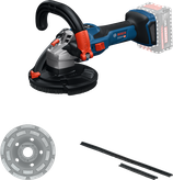 BoschGBR 18V-15 S 無線混凝土研磨機及配件。.