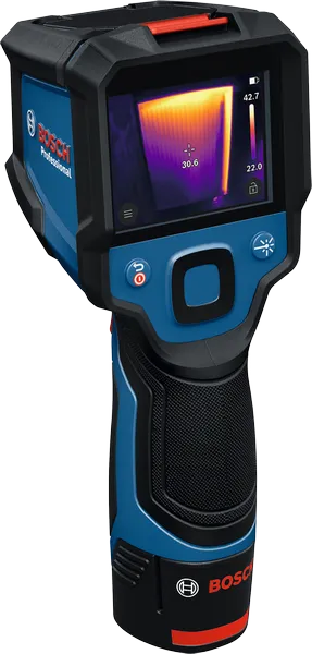 附彩色螢幕的BoschGTC 12V-450-13 熱像儀。.