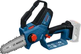 Bosch 18V-15 無線修枝鋸，可快速切割樹枝。.