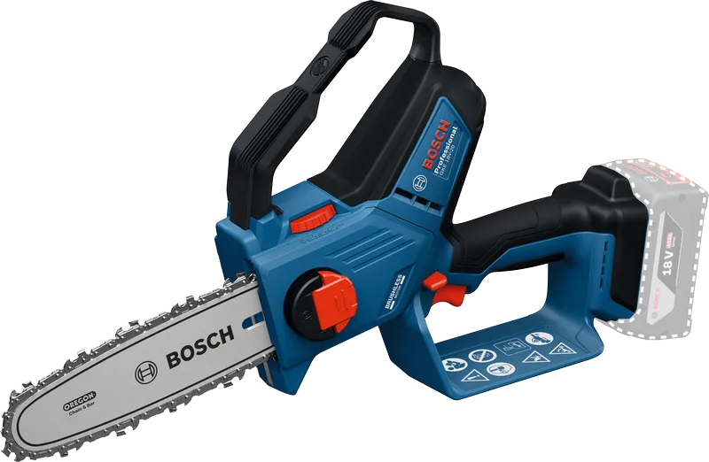 Bosch 18V-20 無線修枝鋸，可精確切割。.