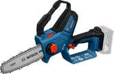 Bosch 18V-20 無線修枝鋸，可精確切割。.