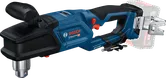 Bosch 18V-127 無線角鑽，符合人體工學的手柄。