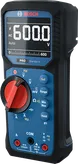 Bosch 600-15 數位萬用電錶顯示 600 伏特。