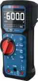Bosch 600-15 數位萬用電錶顯示 600 伏特。