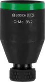 Bosch衝擊鑽頭適配器 1/2 英寸，帶綠色環。