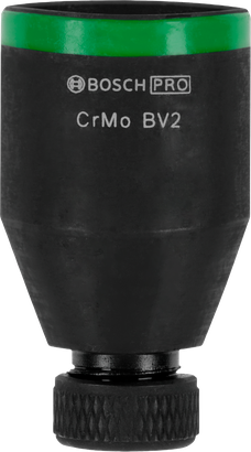 Bosch衝擊鑽頭適配器 1/2 英寸，帶 CrMo BV2。