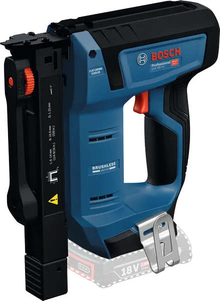 Bosch 18V-14 無線木製訂書機，無刷馬達。