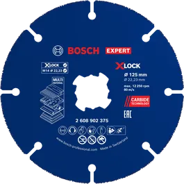 Bosch多材質硬質合金切割片 125 毫米。