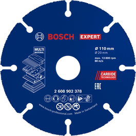BoschEXPERT 硬質合金多輪切割片 110 毫米。