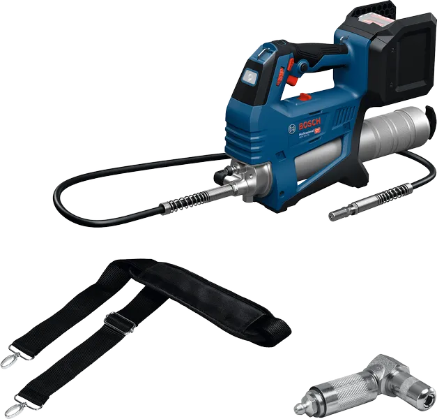 Bosch 18V-10 無線奶油槍，附背帶。.