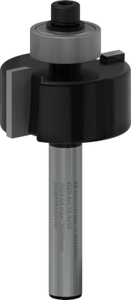 Bosch PRO 路由器鑽頭開槽 6.4 毫米，可實現精確的邊緣切割。.