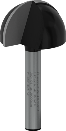 Bosch PRO 路由器鑽頭芯盒，半徑 12.7 毫米。.