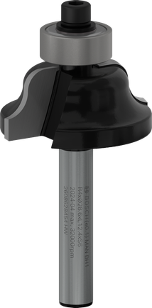Bosch PRO Router Bit Roman Ogee R4 用於詳細的邊緣塑造。.