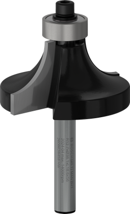 Bosch PRO 路由器鑽頭圓角超過 R 12.7 把手 6 毫米。.