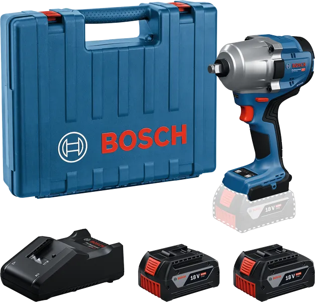 BoschGDS 18V-780 無線衝擊扳手組。.