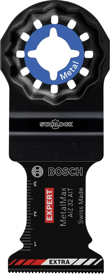 Bosch EXPERT AIZ 32 AIT MetalMax 用於金屬的切割刀片。.