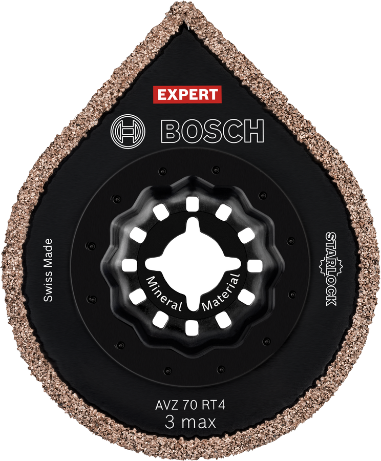 Bosch EXPERT AVZ 70 RT4 灌漿板，硬質合金邊緣。.