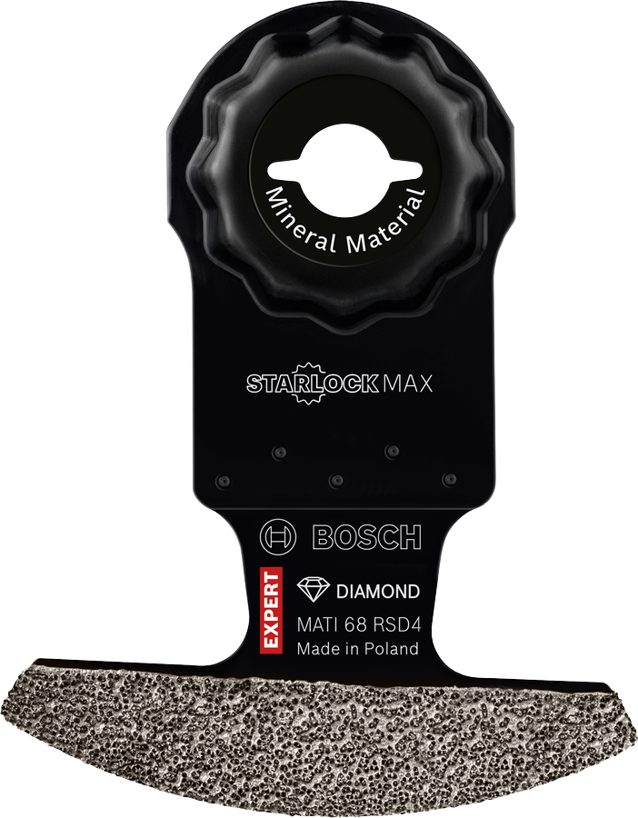 Bosch MATI 68 RSD4 鑽石角刀片,適用於礦物材料。.