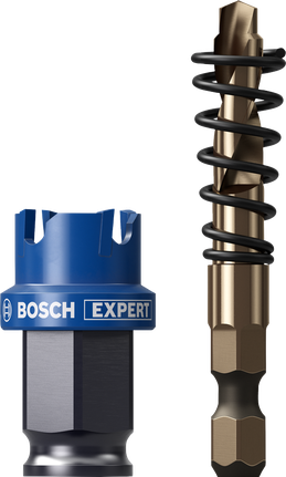 帶有 Power Change Plus 的Bosch EXPERT 金屬板 20 毫米孔鋸。.