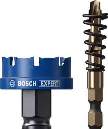 Bosch EXPERT 鈑金 Power Change Plus 孔鋸，直徑 40 毫米。.