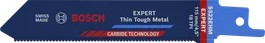 Bosch EXPERT Thin Tough Metal S 522 EHM 往復鋸片。.