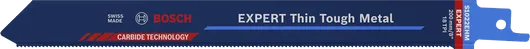 Bosch EXPERT Thin Tough Metal S 1022 EHM 往復鋸片。.